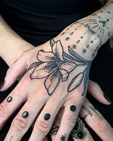 Image result for Lily Flower Tattoos On Wrist