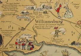 Image result for Colonial Virginia Map