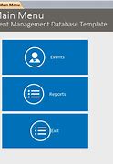 Image result for Event Management Database Templates