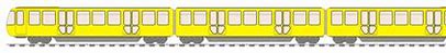 Image result for Yellow Train Clip Art