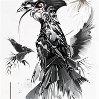 Image result for Raven Symbol Side Profile