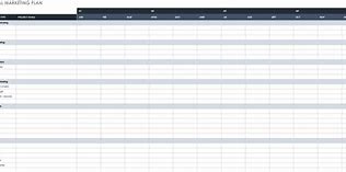 Image result for Marketing Plan Spreadsheet Template