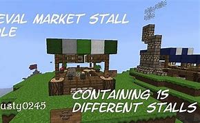 Image result for Mideval Market Stall Minecraft