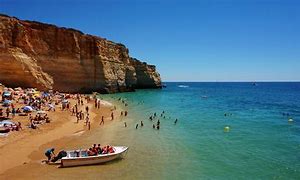 Image result for Benagil Beach Algarve Portugal