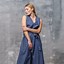 Image result for Wide Leg Denim Jumpsuit