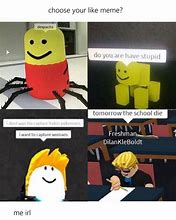 Image result for Roblox News Meme