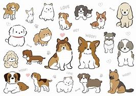 Image result for Art Cute Dog Human