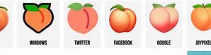 Image result for Peaches Emoji