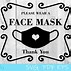 Image result for Free Printable Face Mask Signs