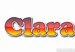 Image result for Clara Name Logo