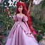 Image result for Live-Action Little Mermaid Ariel Pink Dress