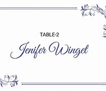 Image result for Place Cards for Table Seating Template