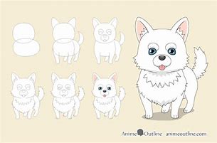 Image result for Draw Anime Dog