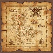 Image result for Pirate Map Drawing