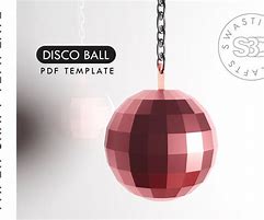 Image result for disco ball craft paper