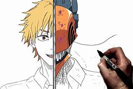 Image result for Man Face Denji