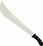 Image result for Bolo Knife Clip Art