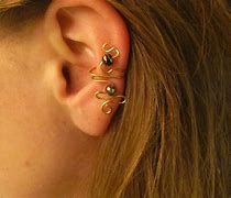 Image result for Easyt Beaded and Wire Ear Cuff DIY