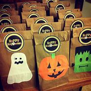 Image result for Decorate Halloween Bags