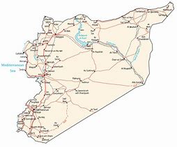 Image result for Syria Capital Map