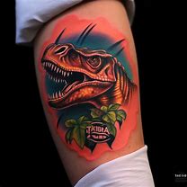 Image result for Cartoon T-Rex Tattoo