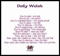 Image result for Simple Welsh Words