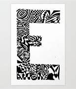 Image result for Letter E Sketch