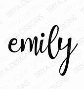 Image result for Emily Cursive