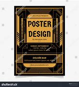 Image result for Art Deco Band Poster Template