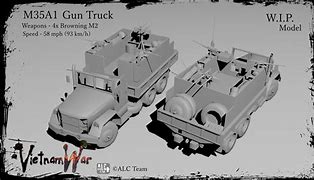 Image result for M35 Gun Truck