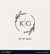 Image result for Kg Fancy Monogram