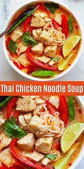 Image result for Thai Chicken Noodle Soup