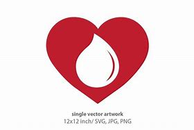 Image result for Heart Shaped Blood Drop