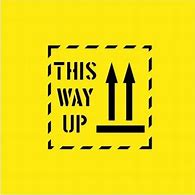 Image result for This Way Up Stencil