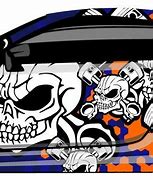 Image result for Car Wrap Skulls