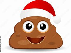 Image result for Poop Emoji Santa Free