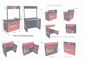 Image result for Collapsible Food Cart