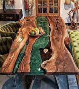 Image result for Gray Epoxy Table