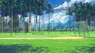 Image result for Anime Grass Field Art