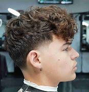 Image result for Messy Brush Up Taper Fade