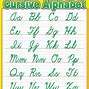 Image result for Cursive ABC's