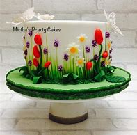 Image result for Flower Garden Cake