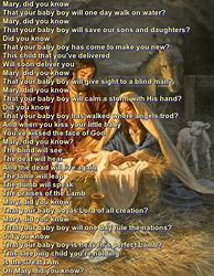 Image result for Mary Did You Know Gospel Song Lyrics