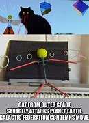 Image result for Outer Space Cat Meme