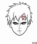 Image result for Naruto Gaara Draw Full Face