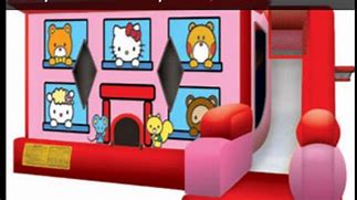 Image result for Hello Kitty Bounce House