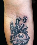 Image result for Mechanical Eye Tattoo