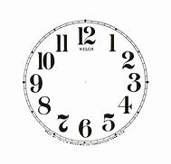 Image result for Chinese Clock Dial