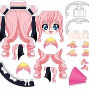 Image result for Paper Doll Template Anime