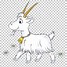 Image result for Pygmy Goat Clip Art